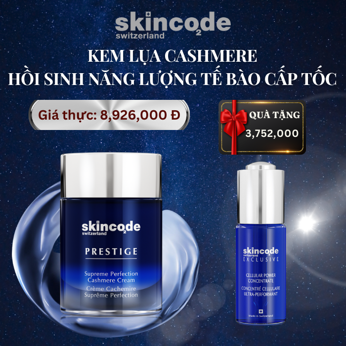 12.Kem Lụa CASHMERE Hồi Sinh Năng Lượng Tế Bào